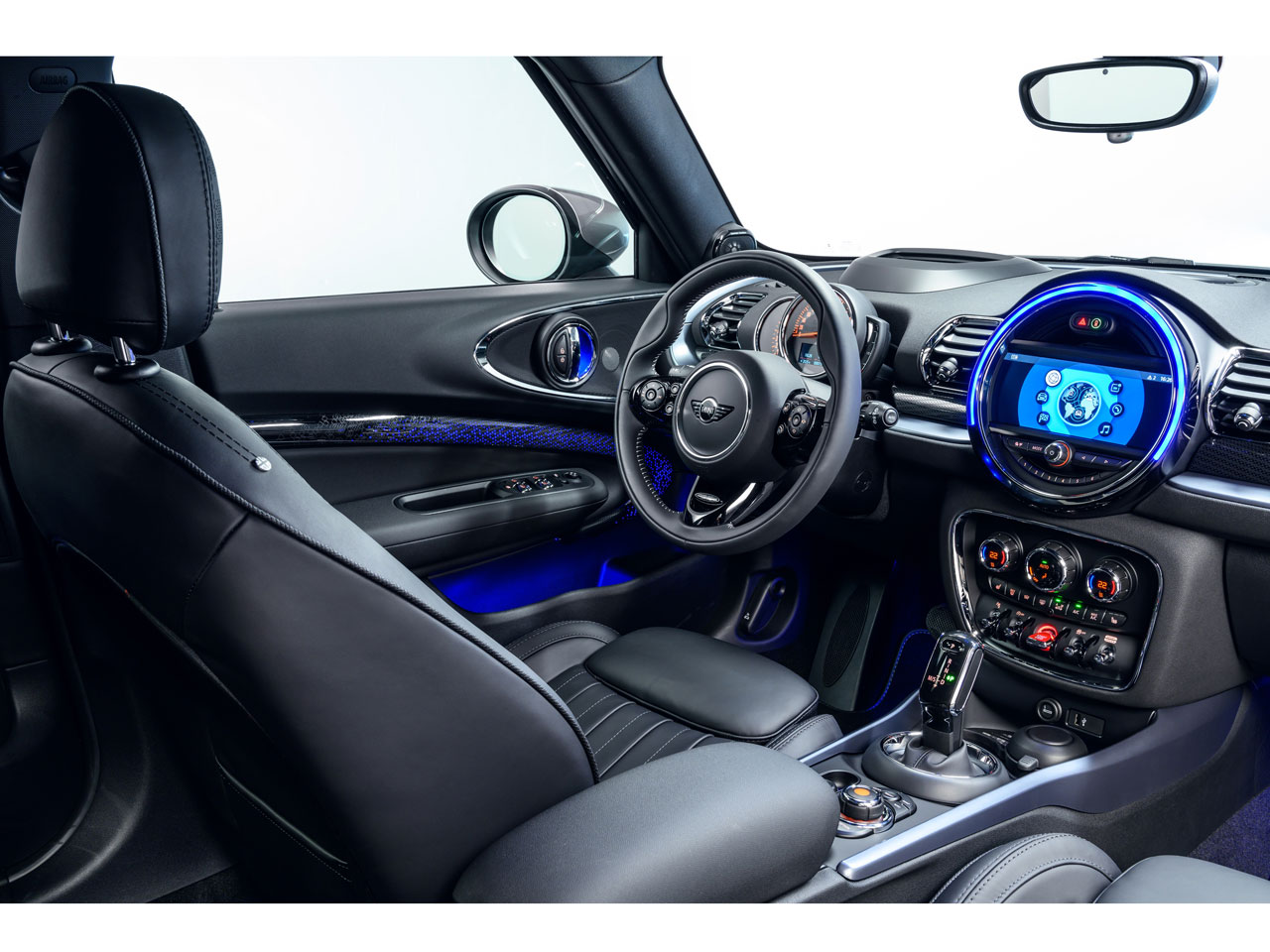 ステアリング ホイール ダッシュボード パネル カバー キャップ ABS for Mini Cooper ミニ クーパーR55 Clubman  ミニクラブマン R56 Hatchback ハッ 並行輸入品