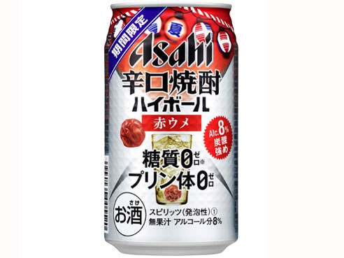 価格 Com 辛口焼酎ハイボール 赤ウメ 350ml 24缶 の製品画像