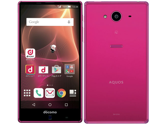 AQUOS ZETA SH-01H docomo [Magenta] �̐��i�摜