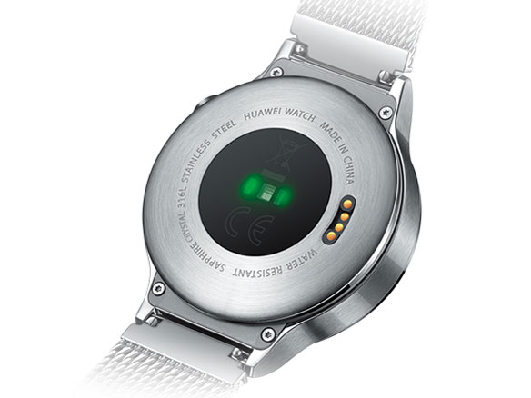 Huawei Watch W1 Classic Stainless [�V���o�[/���^���o���h]