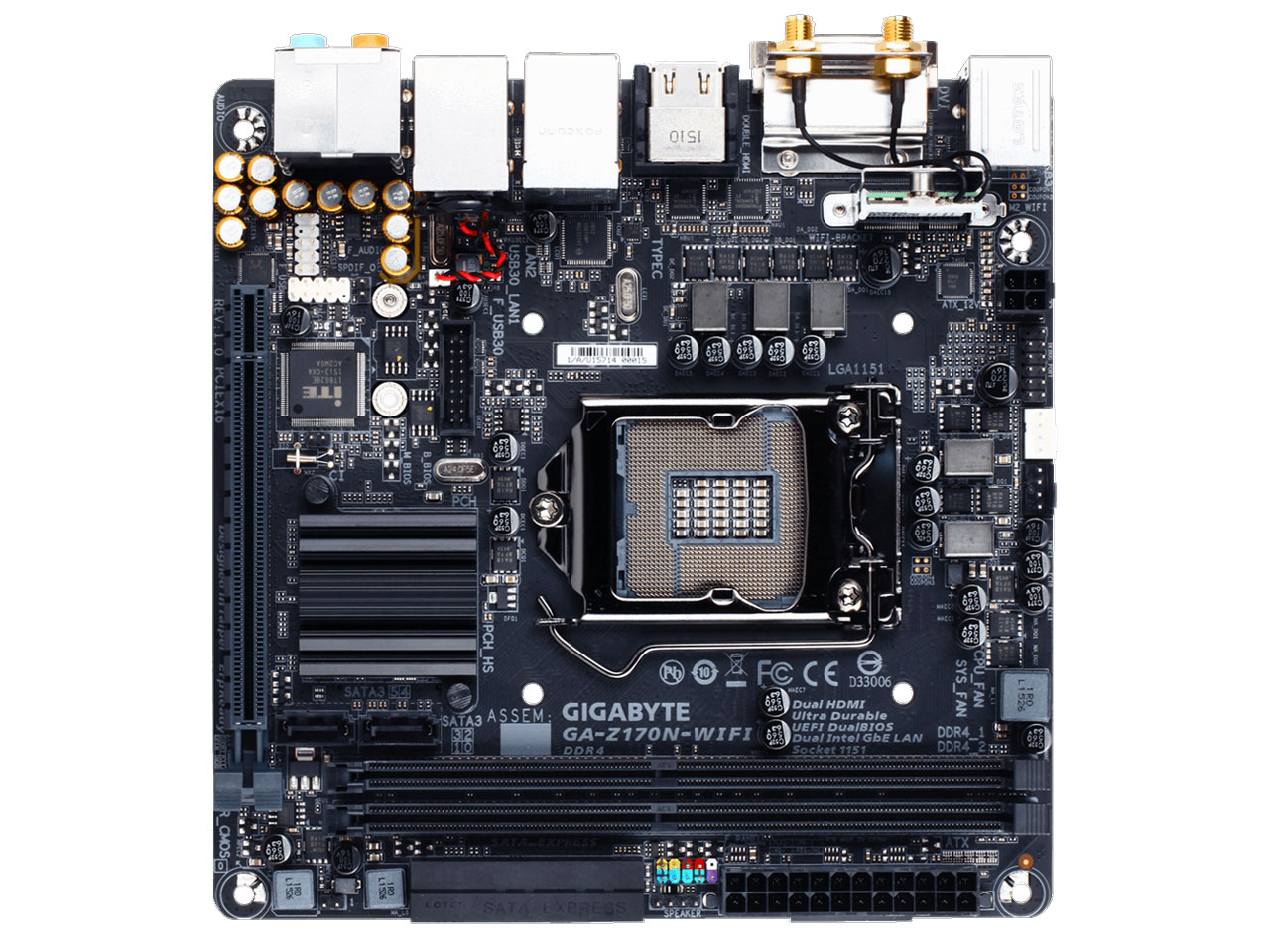 GA-Z170N-WIFI [Rev.1.0] �̐��i�摜