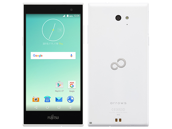 arrows M02 SIM�t���[ [White] �̐��i�摜