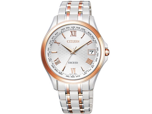 エクシード エコ・ドライブ電波時計 CB1084-51A