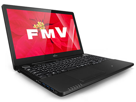 FMV LIFEBOOK AH�V���[�Y AH77/W WWA37B_A581 ���i.com���胂�f�� [�V���C�j�[�u���b�N]