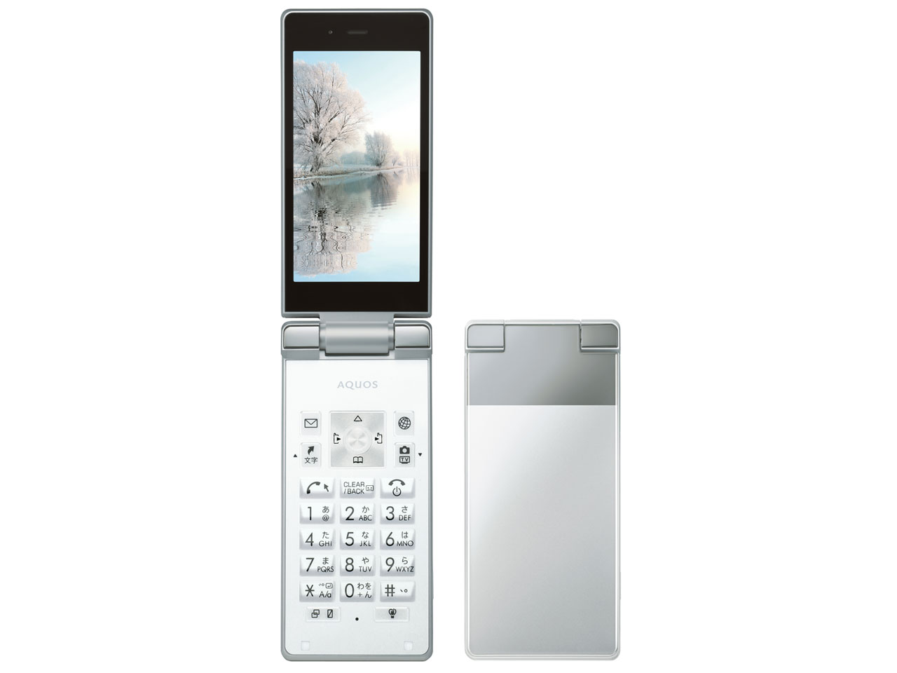 AQUOS �P�[�^�C 504SH [�z���C�g] �̐��i�摜