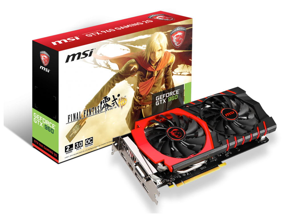 GTX 960 GAMING 2G FFTZ [PCIExp 2GB] �̐��i�摜