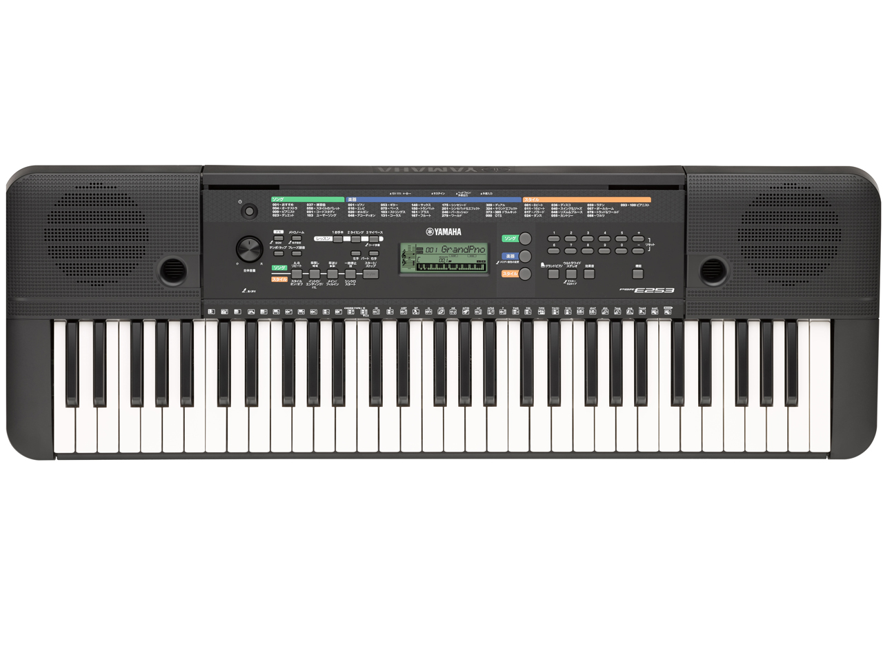 PORTATONE PSR-E253 �̐��i�摜