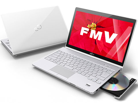 FMV LIFEBOOK SH�V���[�Y WS1/W WWS18T_A645 ���i.com���� Windows 10 Pro�ECore i7�E������12GB�ESSD 512GB�EBlu-ray�EOffice���ڃ��f�� [�A�[�o���z���C�g] �̐��i�摜