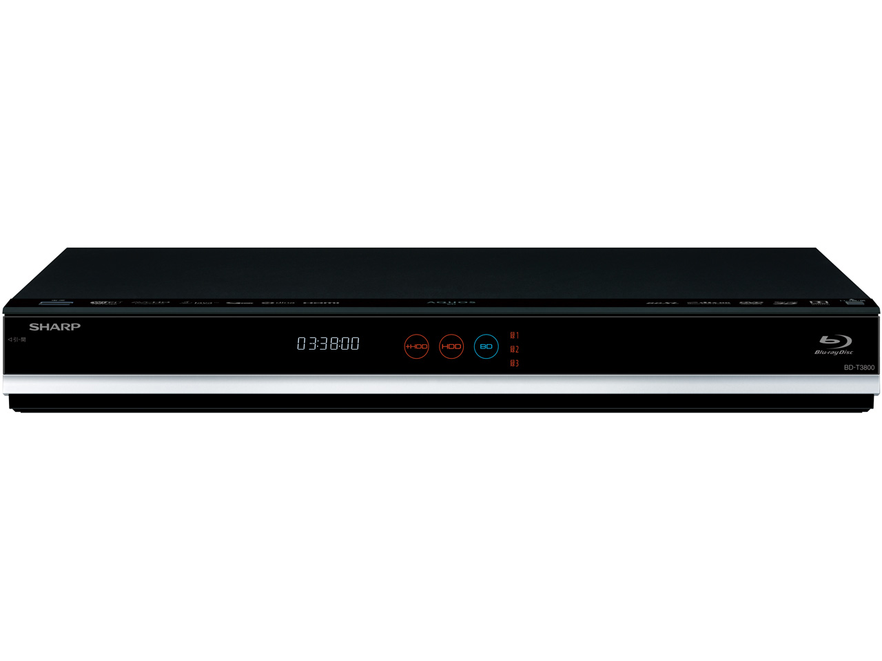 M3818 SHARP/AQUOS☆HDD/BDレコーダー☆BD-T3600 M7552 SHARP/AQUOS☆HDD/BDレコーダー☆BD-W550 - メルカリ
