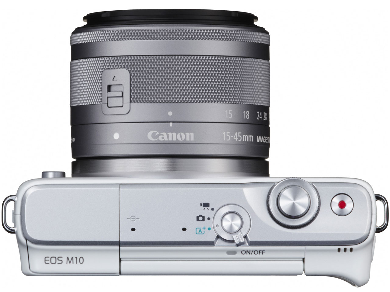 EOS M10 EF-M15-45 IS STM �����Y�L�b�g [�z���C�g]