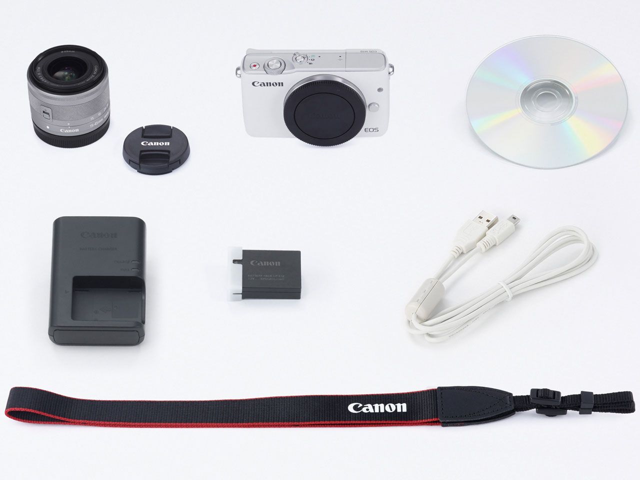 EOS M10 EF-M15-45 IS STM �����Y�L�b�g [�z���C�g]