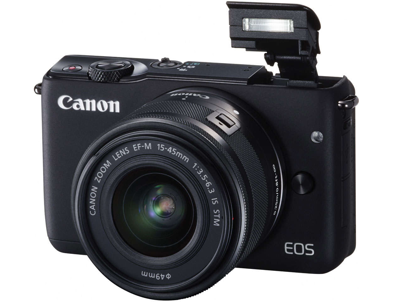 EOS M10 EF-M15-45 IS STM �����Y�L�b�g [�u���b�N]