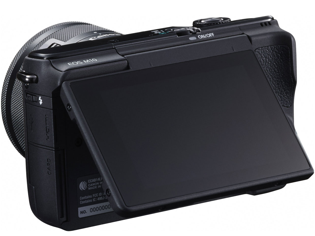 EOS M10 EF-M15-45 IS STM �����Y�L�b�g [�u���b�N]