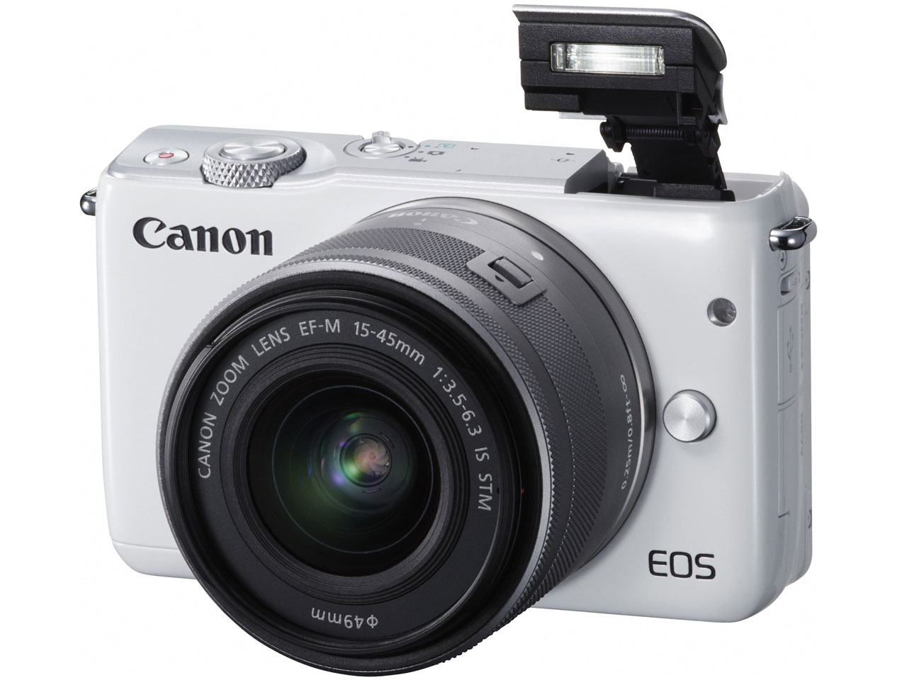 EOS M10 �_�u�������Y�L�b�g [�z���C�g]