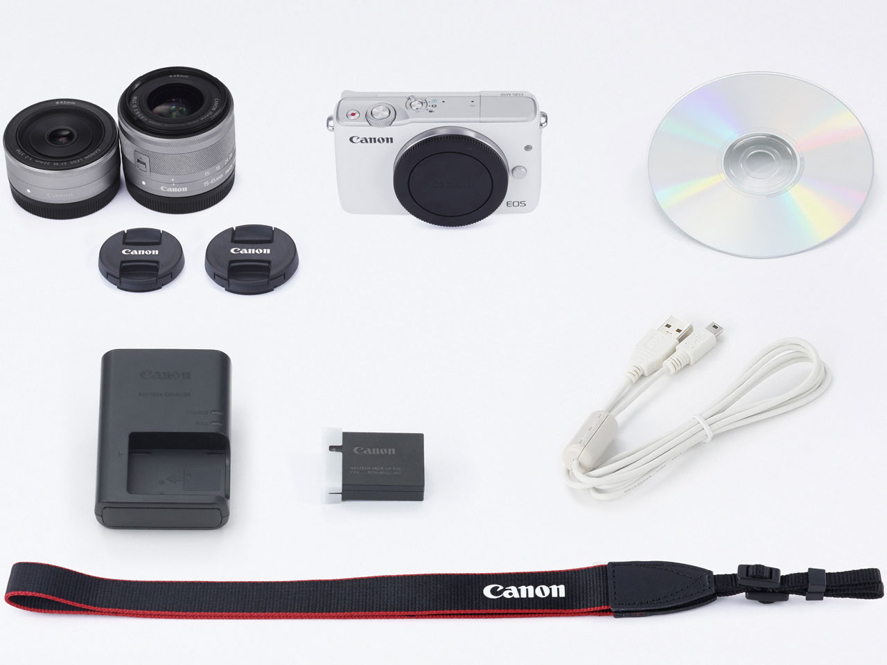 EOS M10 �_�u�������Y�L�b�g [�z���C�g]