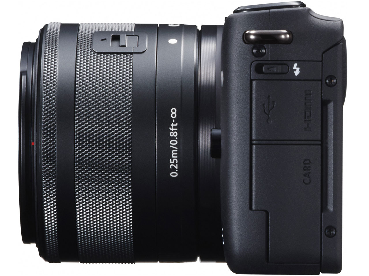 EOS M10 �_�u�������Y�L�b�g [�u���b�N]
