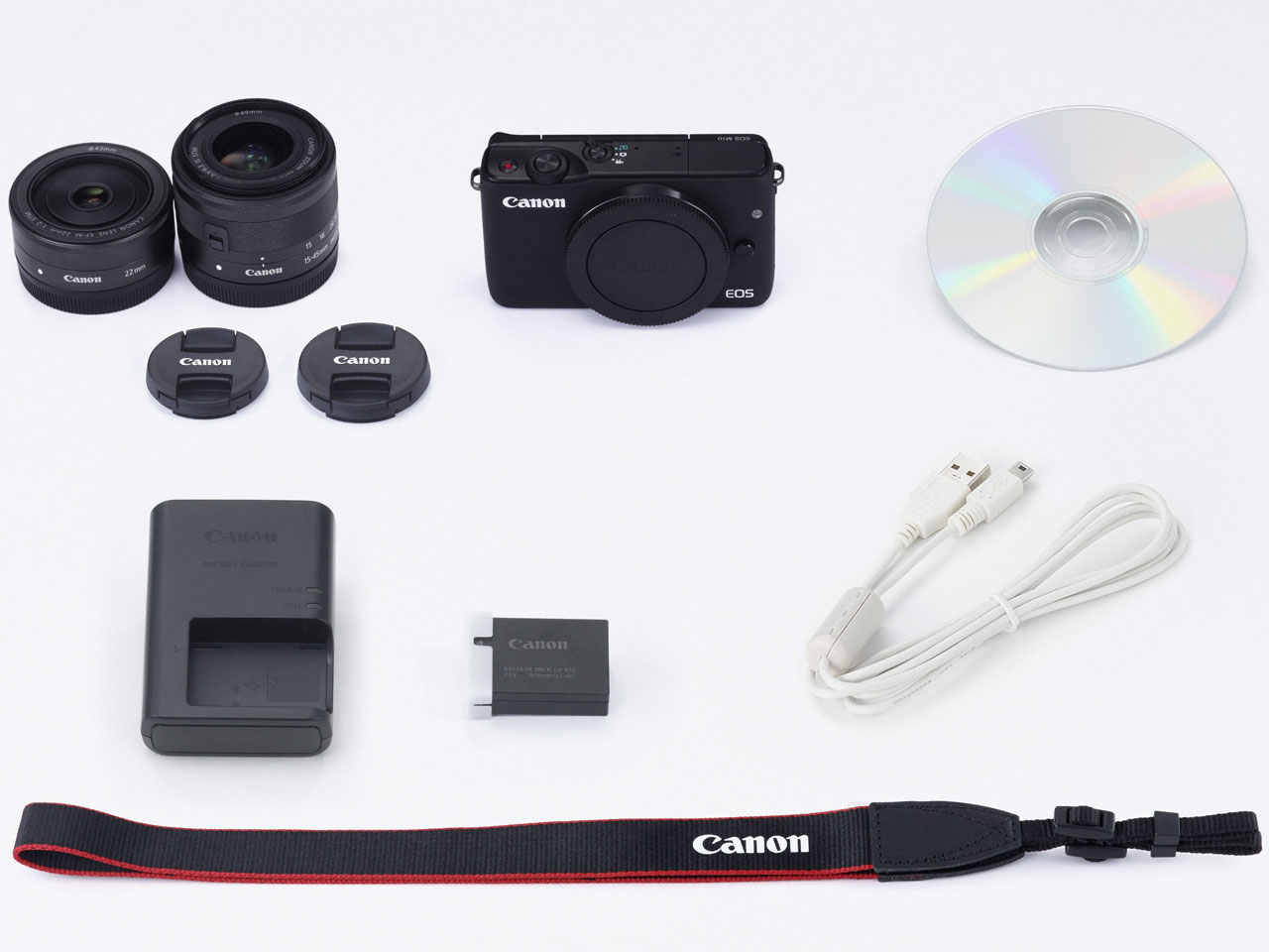 EOS M10 �_�u�������Y�L�b�g [�u���b�N]