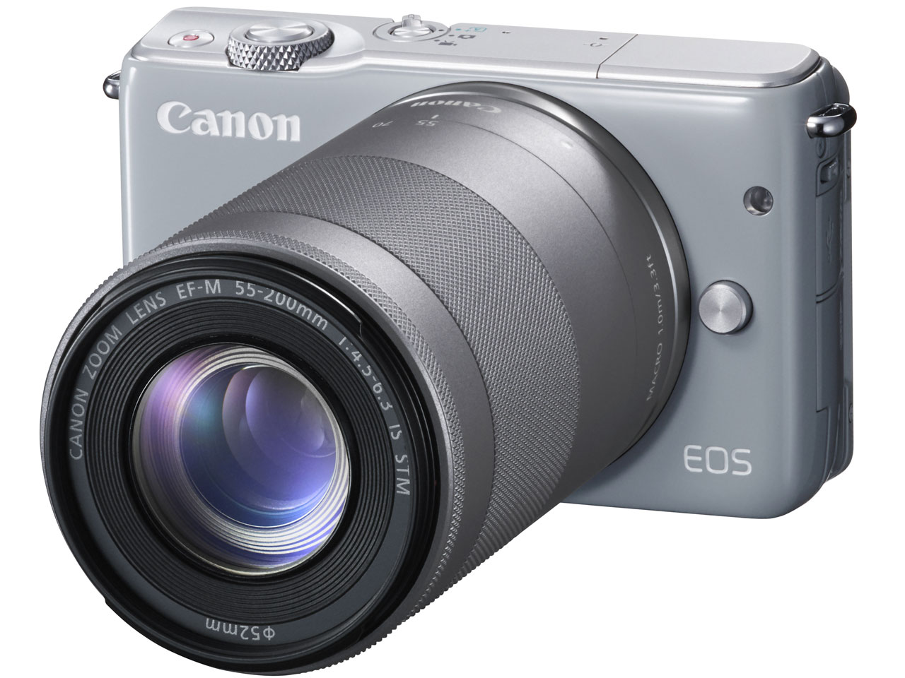 EOS M10 �_�u���Y�[���L�b�g [�O���[]