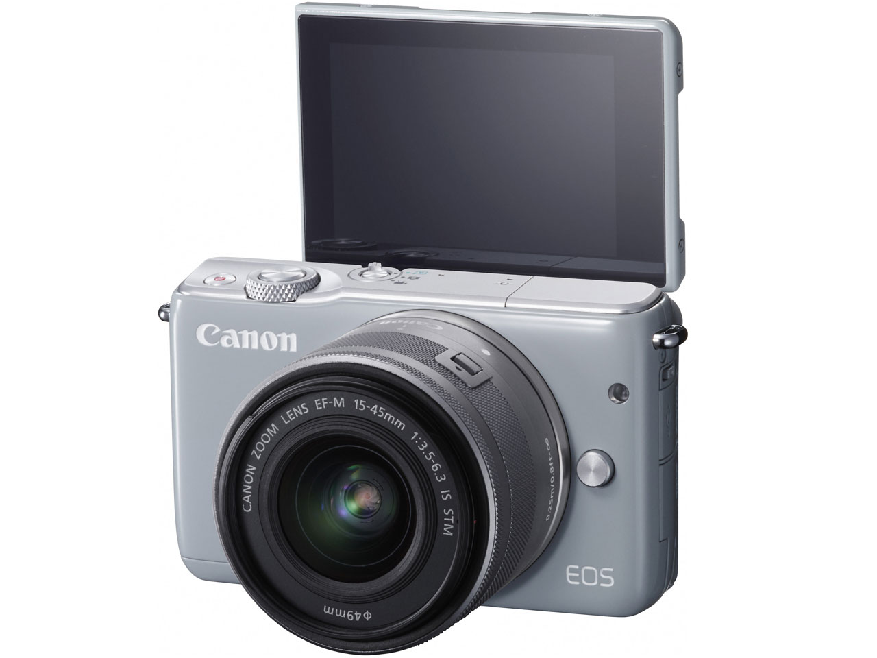 EOS M10 �_�u���Y�[���L�b�g [�O���[]