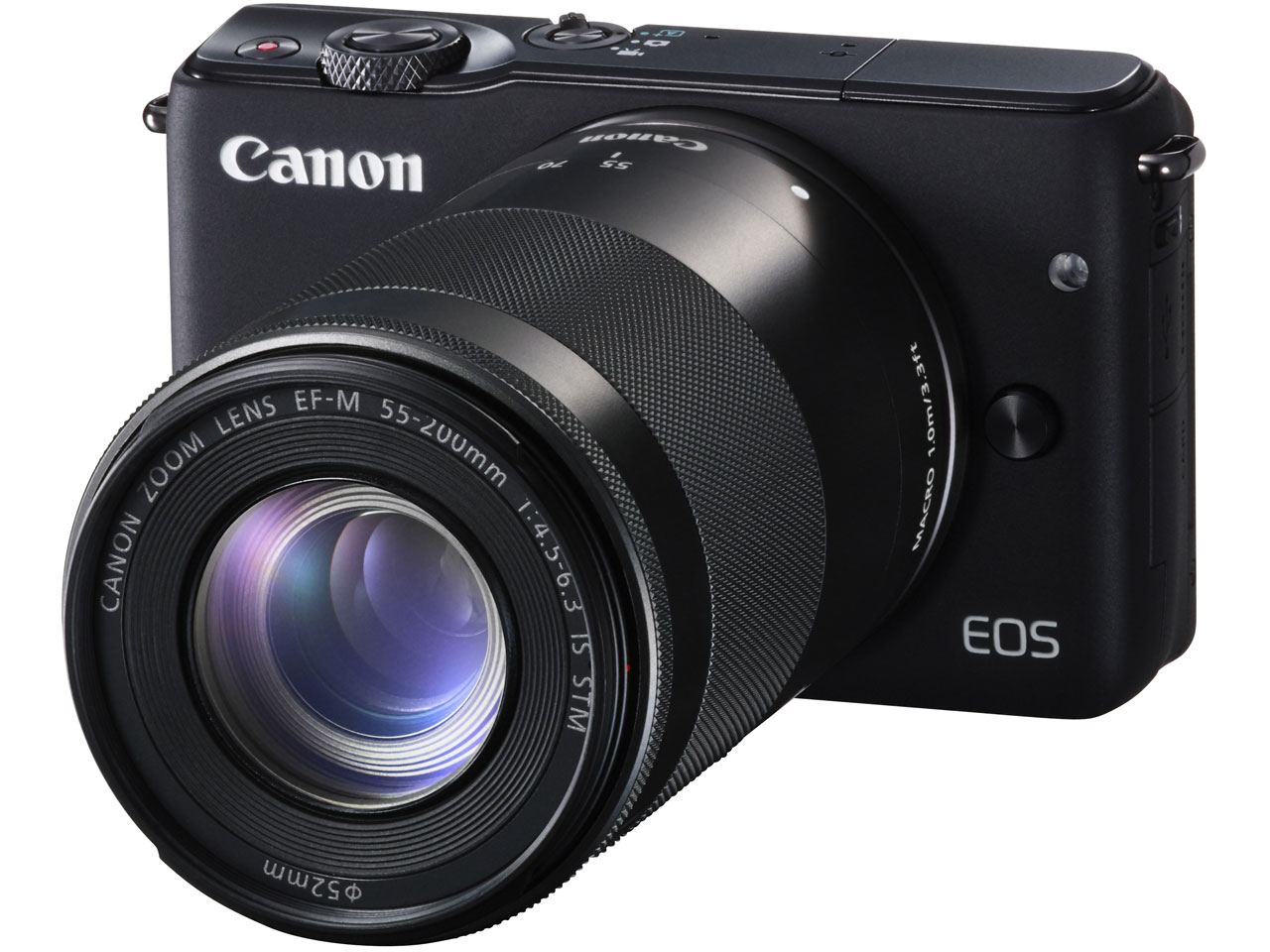 EOS M10 �_�u���Y�[���L�b�g [�u���b�N]