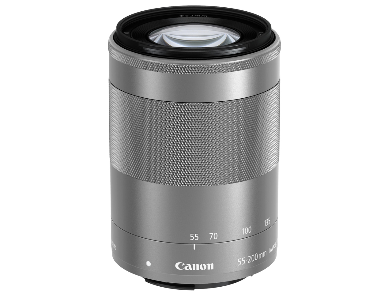 Canon - 新品 Canon EF-M55-200mm F4.5-6.3 シルバーの+shinpan.co.jp