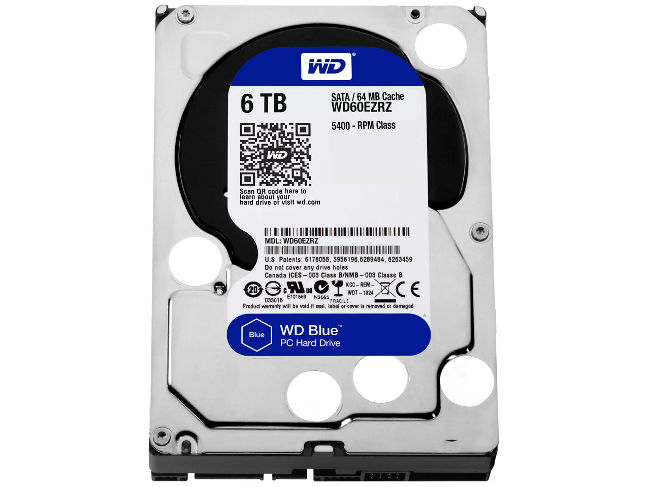 WD60EZRZ-RT [6TB SATA600 5400]