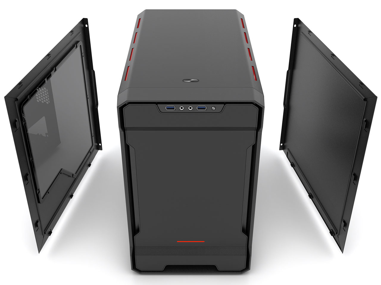 Enthoo EVOLV ITX PH-ES215P_SRD [RED]