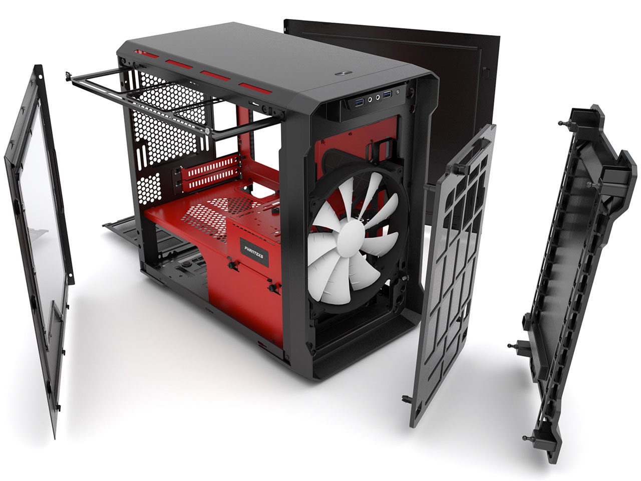 Enthoo EVOLV ITX PH-ES215P_SRD [RED]