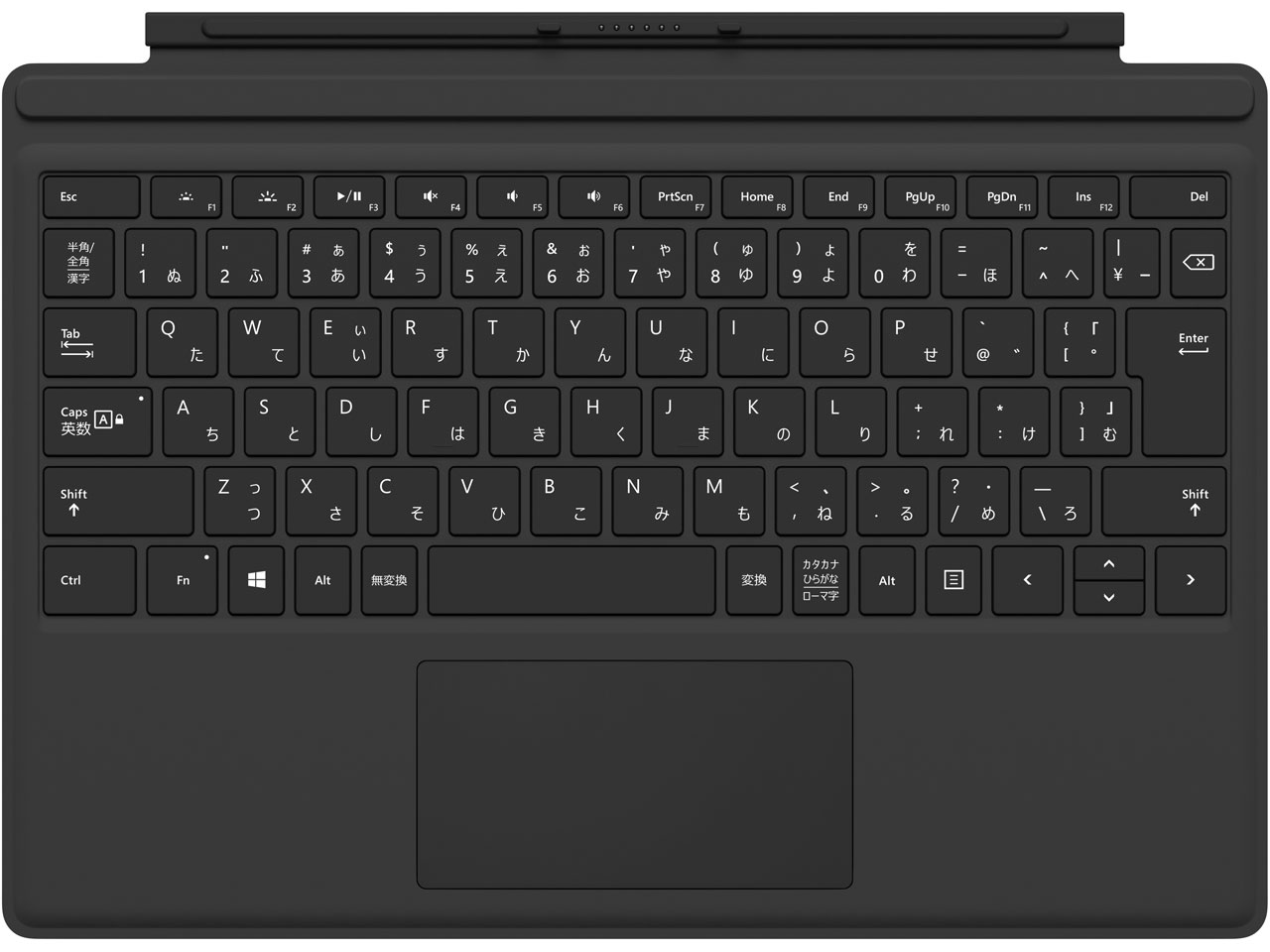 価格 Com Surface Pro 4 タイプ カバー Qc7 00070 ブラック の製品画像