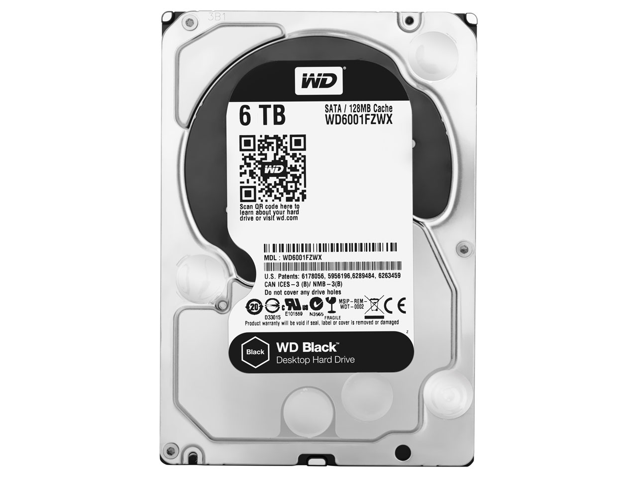 WD6001FZWX [6TB SATA600 7200] �̐��i�摜