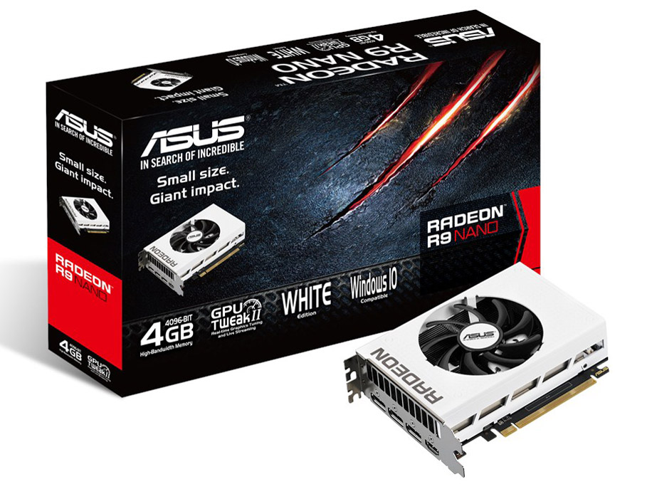 R9NANO-4G-WHITE [PCIExp 4GB] �̐��i�摜