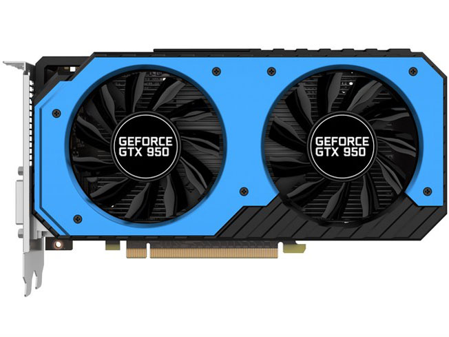 GeForce GTX 950 StormX Dual LoVA NE5X950S1041-2063F [PCIExp 2GB] �h�X�p��Web���胂�f��