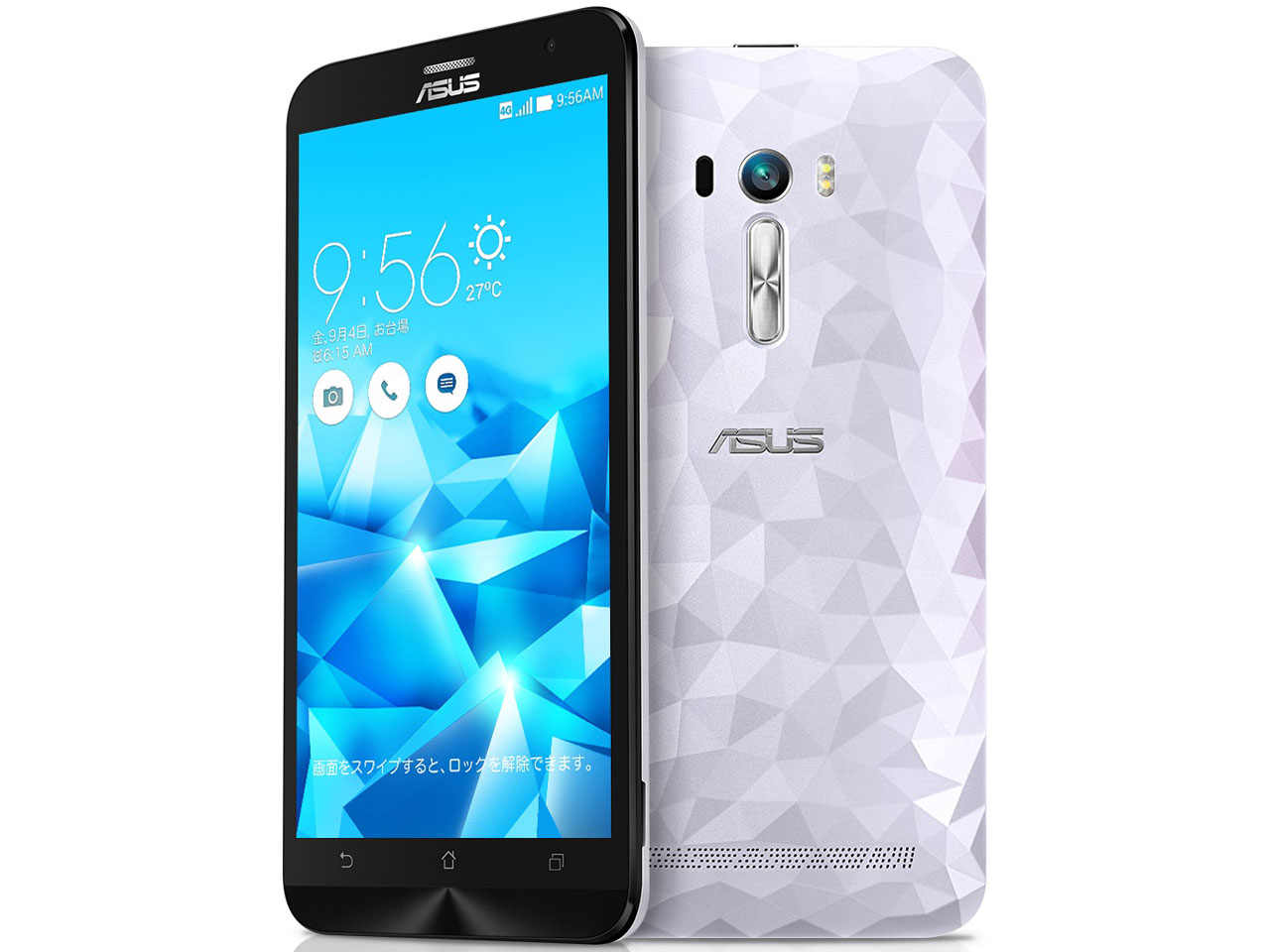 ZenFone Selfie ZD551KL-WH16PL SIM�t���[ [�C�����[�W�����z���C�g] �̐��i�摜