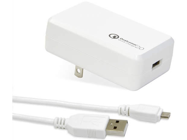 Qualcomm Quick Charge 2.0 QUICKC20WH [�z���C�g]
