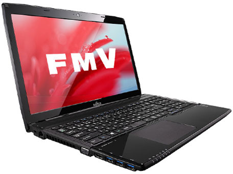 FMV LIFEBOOK AH�V���[�Y WA1/S WSA1B_A703 ���i.com���� Core i7�E������8GB�EOffice���ڃ��f�� [�V���C�j�[�u���b�N]