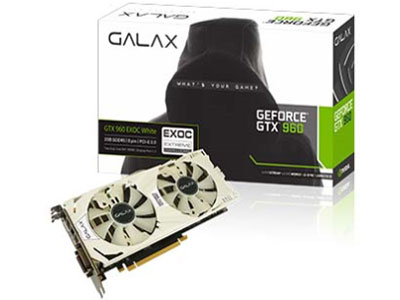 GALAX GF PGTX960/2GD5 EXOC WHITE [PCIExp 2GB] �̐��i�摜