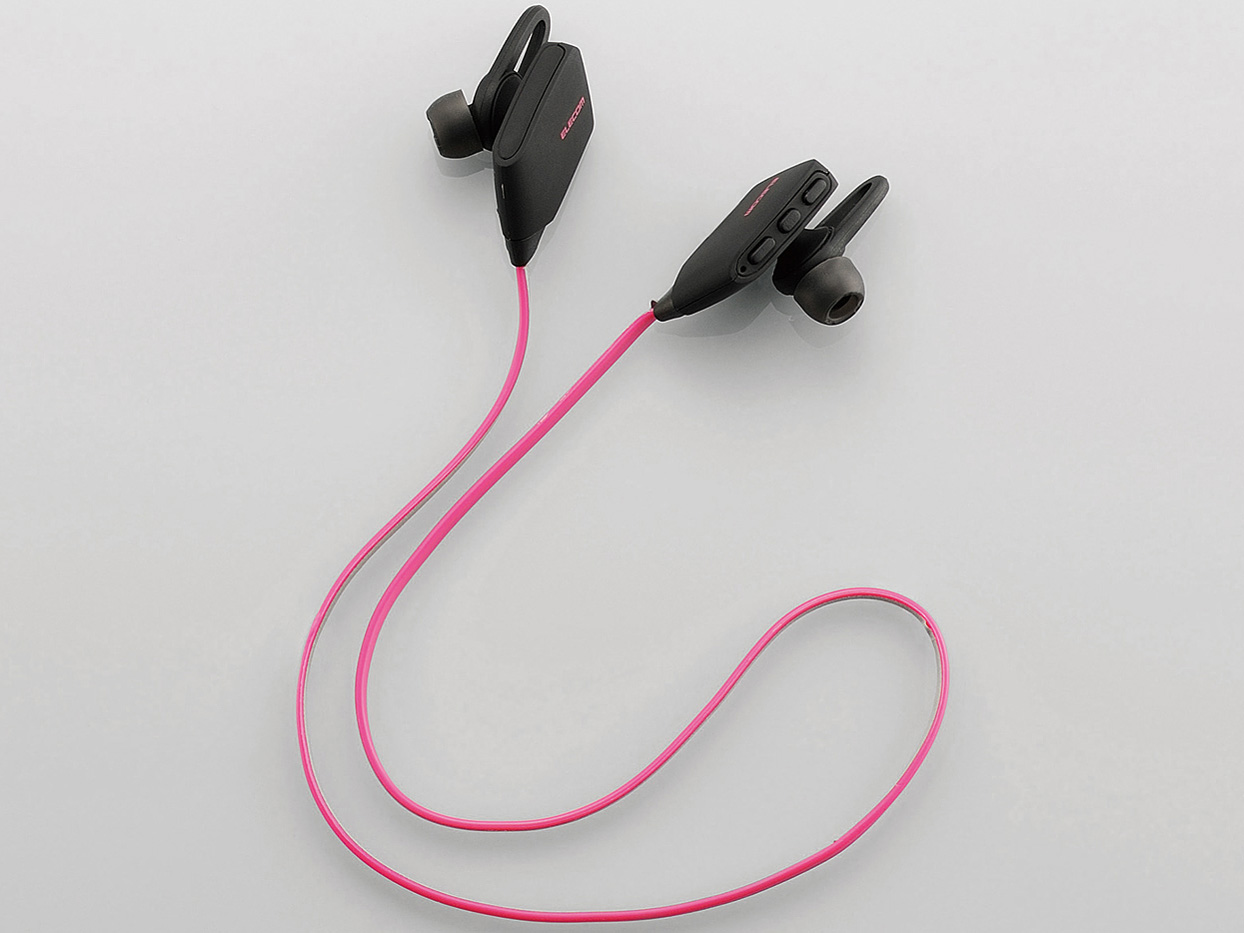 ヘッドホン ELECOM LBT-HPC31WPBK 防水Bluetoothイヤホン - LBT-HPC31WPBK