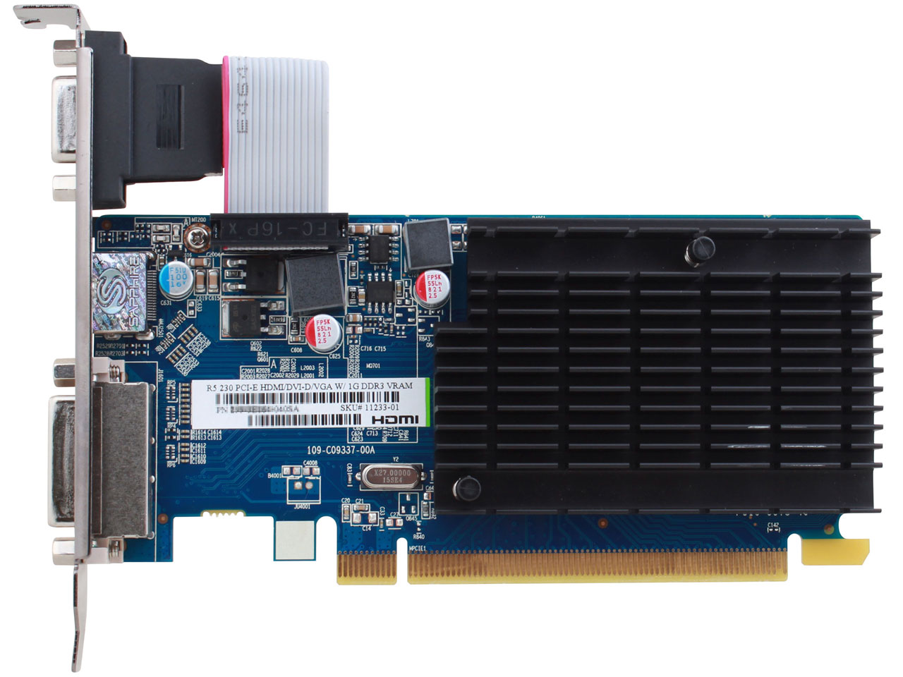SAPPHIRE R5 230 1G DDR3 PCI-E H/D/V [PCIExp 1GB]