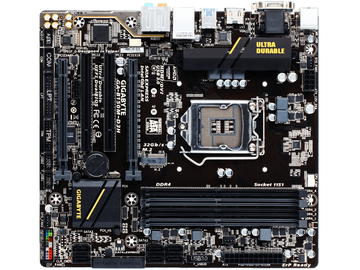 GA-B150M-D3H [Rev.1.0] �̐��i�摜