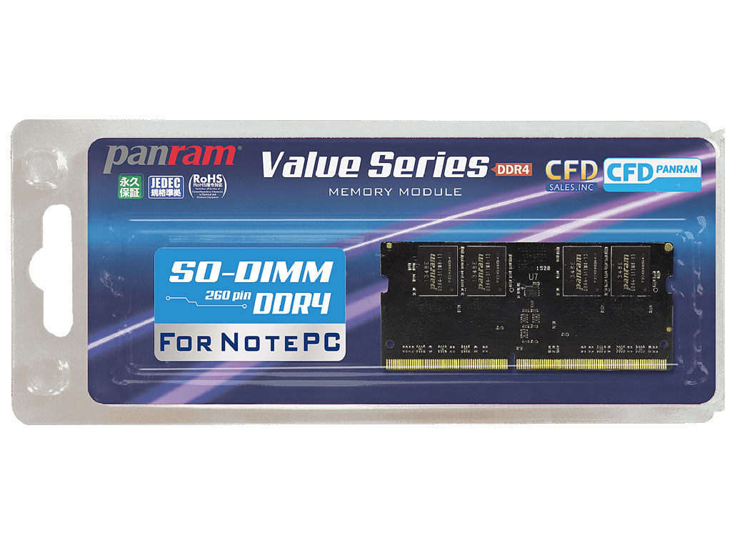 D4N2133PS-4G [SODIMM DDR4 PC4-17000 4GB] �̐��i�摜