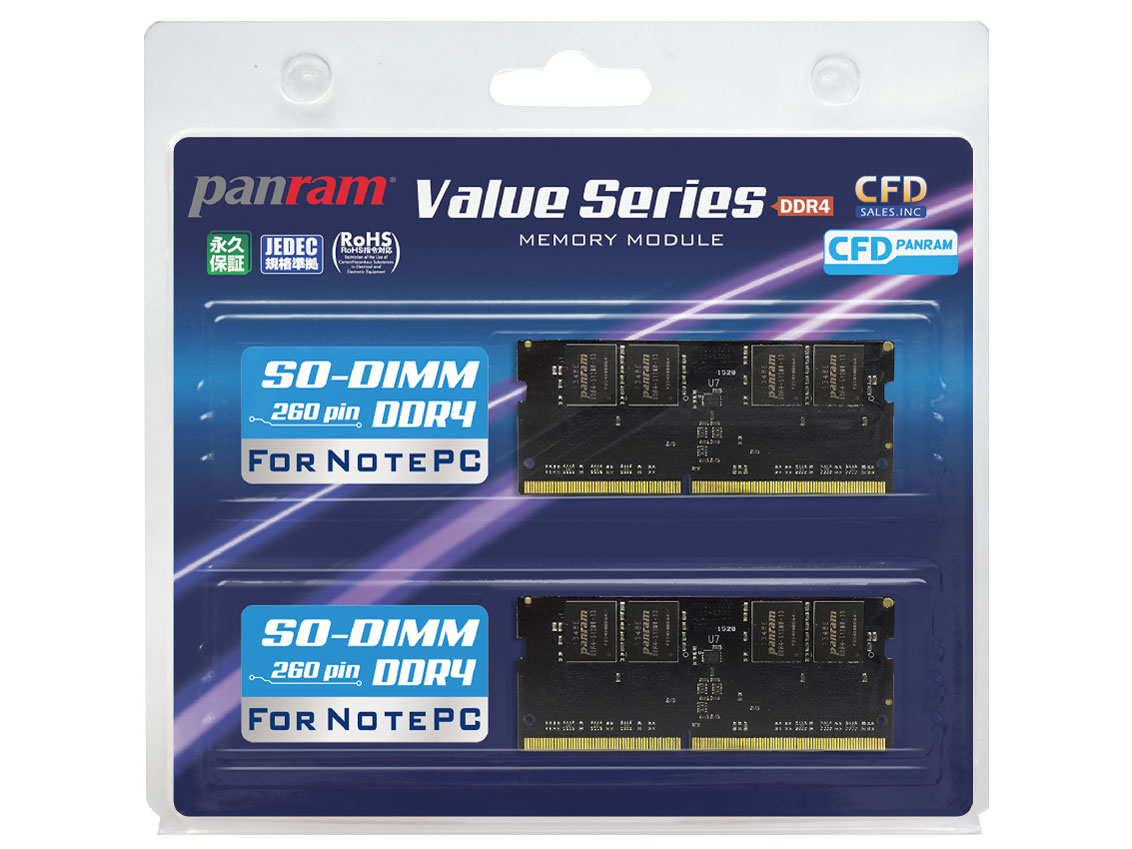 W4N2133PS-8G [SODIMM DDR4 PC4-17000 8GB 2���g] �̐��i�摜