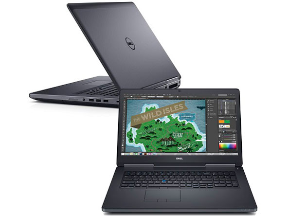 Precision M7710 �v���`�i 512GB PCIe SSD���ڃ��f�� �̐��i�摜