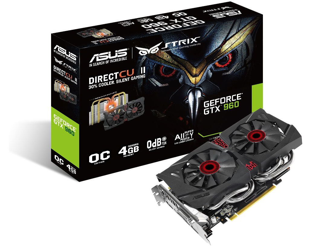 STRIX-GTX960-DC2OC-4GD5 [PCIExp 4GB] �̐��i�摜
