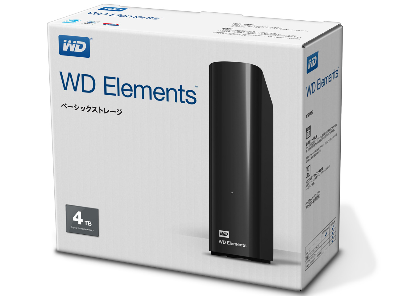 WD Elements Desktop WDBWLG0040HBK