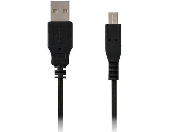 new3DS/new3DSLL�pUSB�X�g�����O�P�[�u�� 3M ANS-3D080BK [�u���b�N] �̐��i�摜