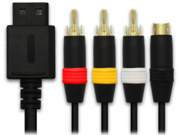 S+AV�[�q�P�[�u��(Wii U/Wii�p) CC-WUSA-BK [�u���b�N]