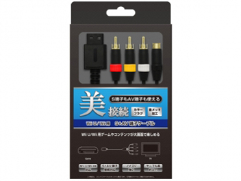 S+AV�[�q�P�[�u��(Wii U/Wii�p) CC-WUSA-BK [�u���b�N] �̐��i�摜