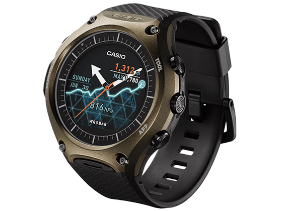 Smart Outdoor Watch WSD-F10GN [�O���[��] �̐��i�摜