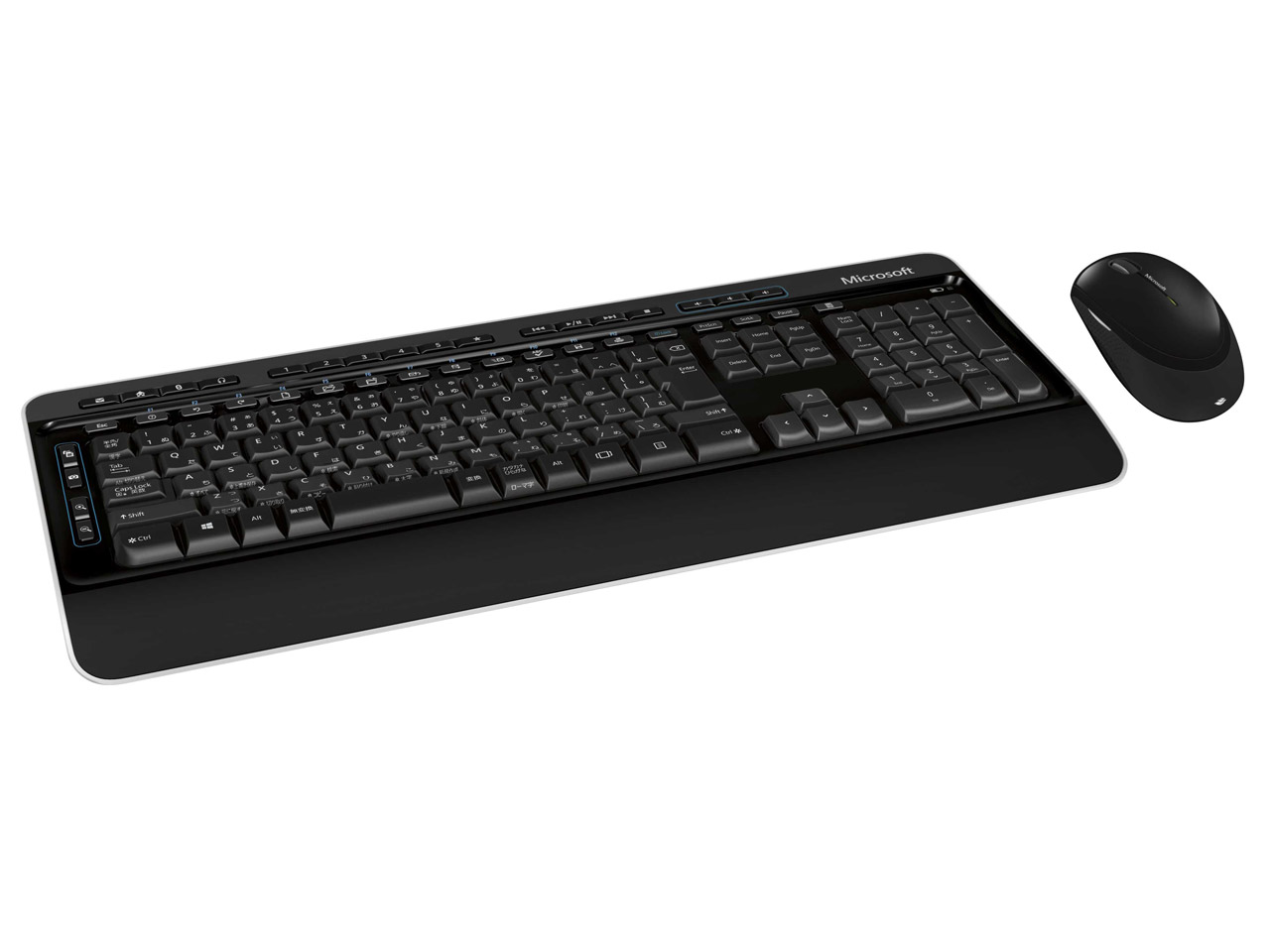 Microsoft wireless desktop 3050 black usb обзор