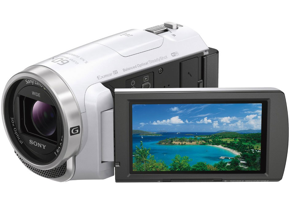 HDR-PJ675 (W) [�z���C�g]